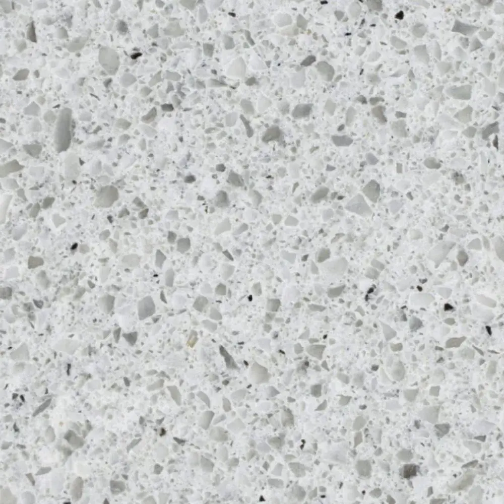 Silver Lake — Pompeii Quartz countertop slab