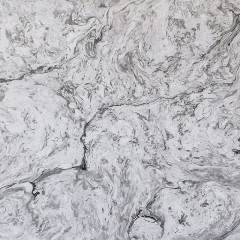 White Fusion — Pompeii Quartz countertop slab
