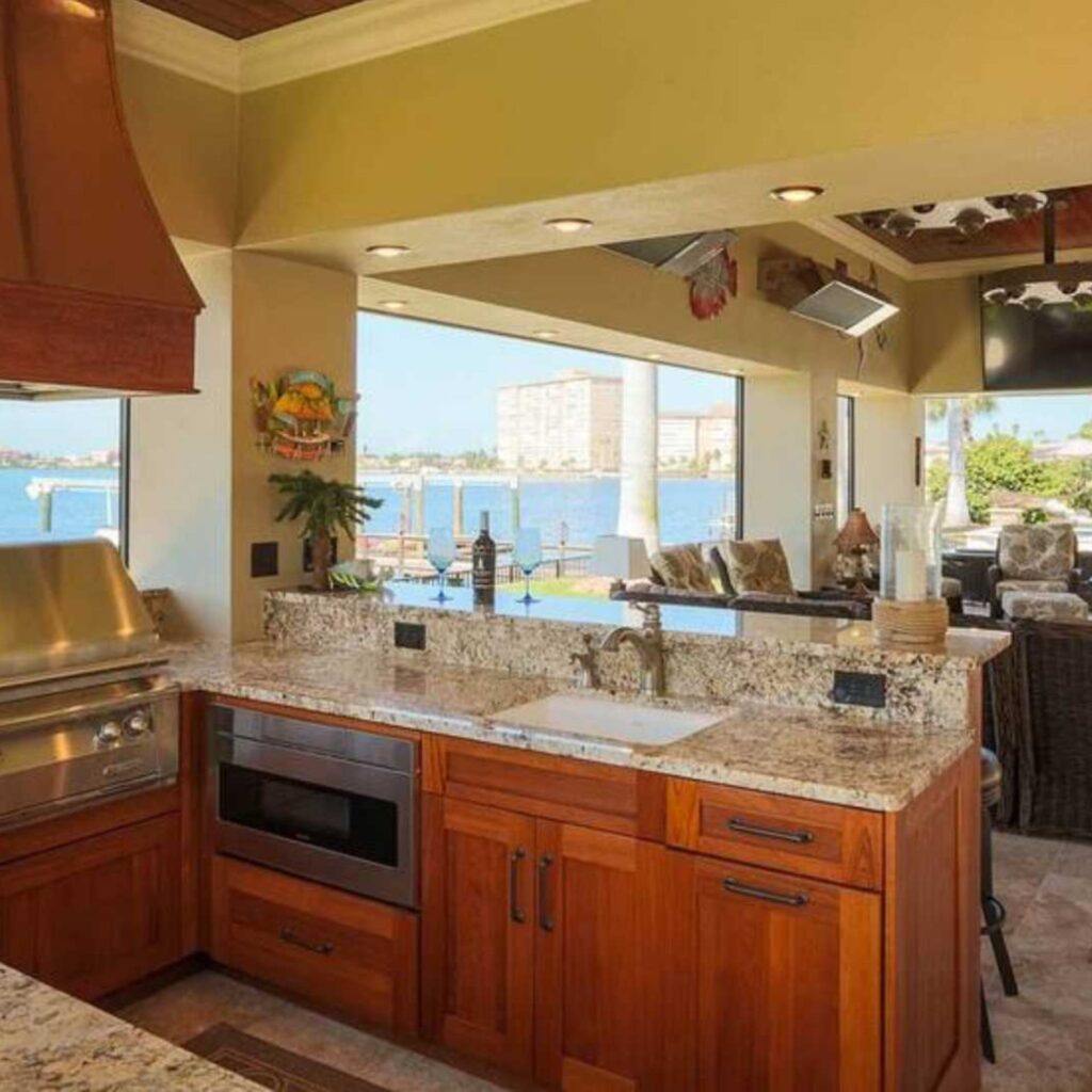 Enjoy beautiful granite countertops in Tampa Bay