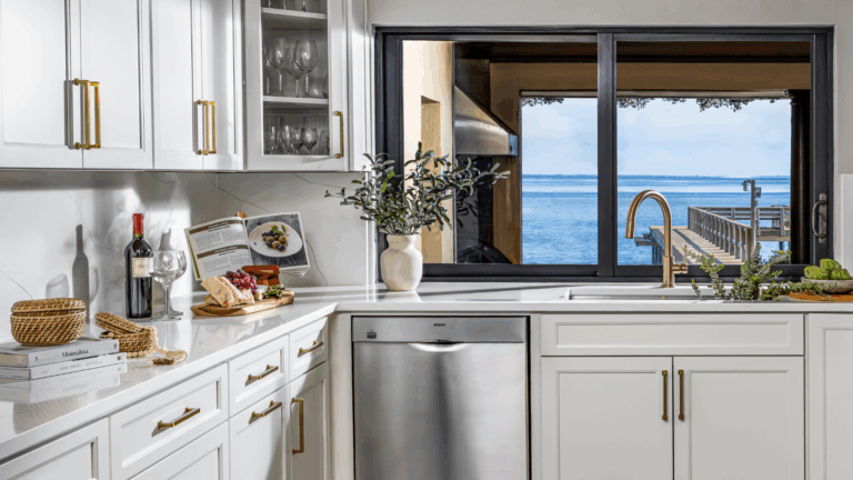 Transitional Coastal Kitchen Remodel in St. Petersburg, FL by Granite Plus St Pete project photo