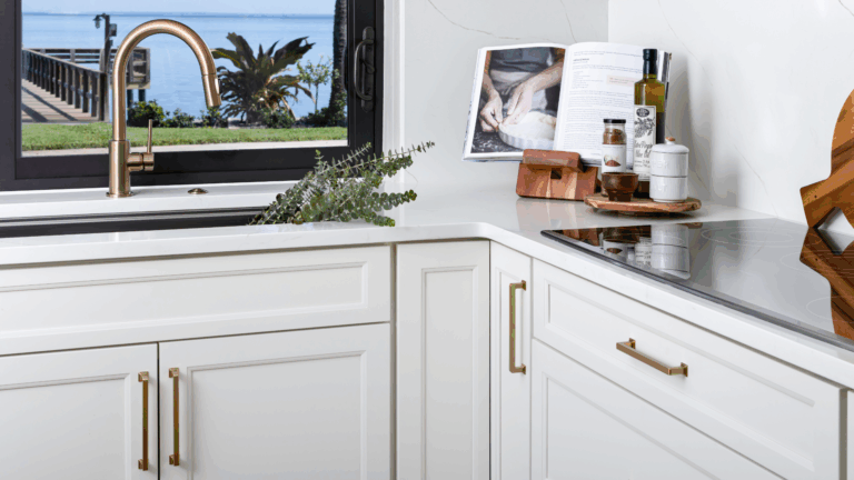 Transitional Coastal Kitchen Remodel in St. Petersburg, FL by Granite Plus St Pete project photo 6