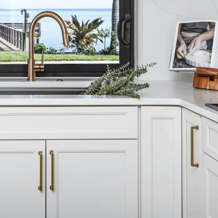 Transitional Coastal Kitchen Remodel in St. Petersburg, FL by Granite Plus St Pete project photo 5